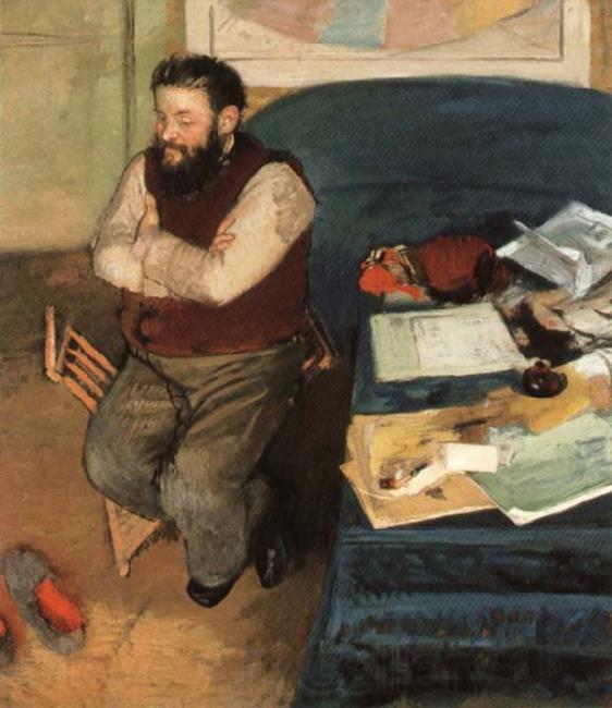 Edgar Degas Diego Martelli Germany oil painting art